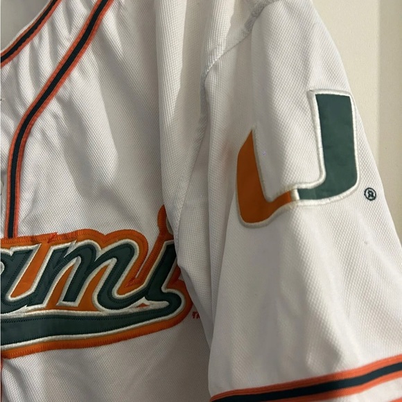University of Miami hurricanes vtg jersey - Picture 3 of 7